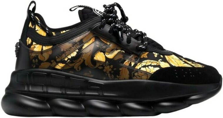 Versace Chain Reaction sneakers Zwart Heren - Schoenen.nl