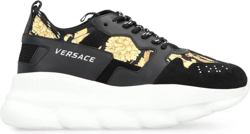 Versace Chunky Chain Reaction Sneakers