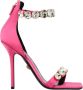 Versace Dames Schoenen Gesloten Fuchsia Aw23 Pink Dames - Thumbnail 1