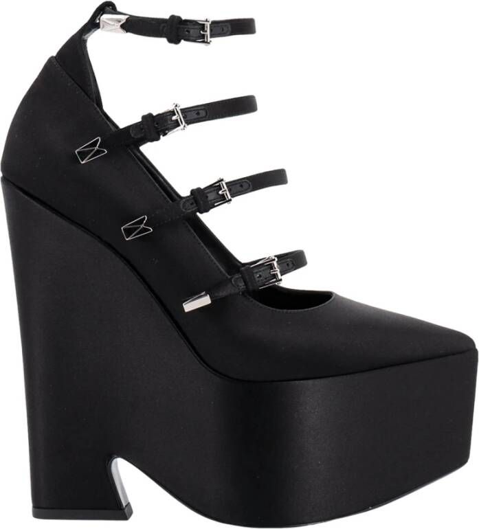 Versace Damesschoenen Pumps Zwart Ss23 Black Dames