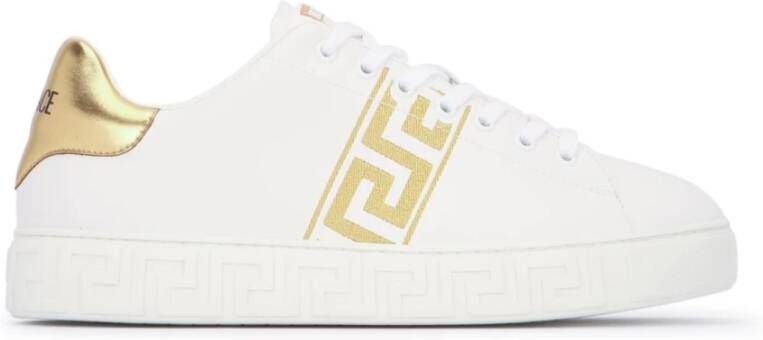 Versace Geborduurde Sneaker van Stof