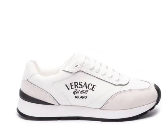 Versace Geborduurde Sneakers Multicolor Heren