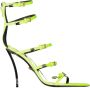 Versace Gele Sandalen Puntige Neus Gesp - Thumbnail 1