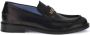 Versace Gouden Logo Leren Loafers - Thumbnail 1