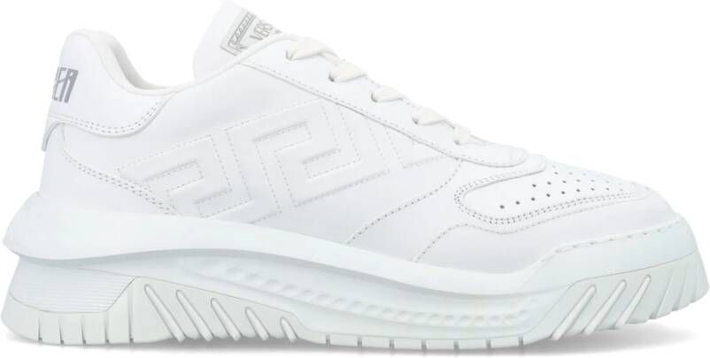 Versace Greca Odissea Veterschoenen van leer White Heren - Foto 3
