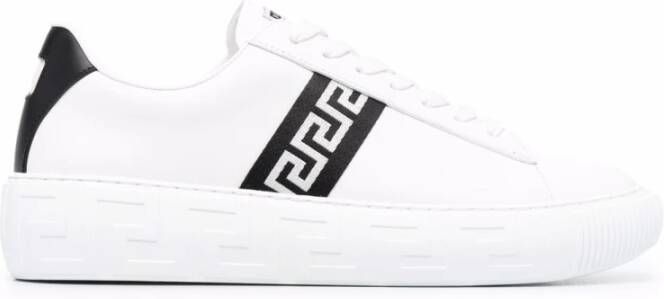 Versace Greca Low-Top Sneakers White