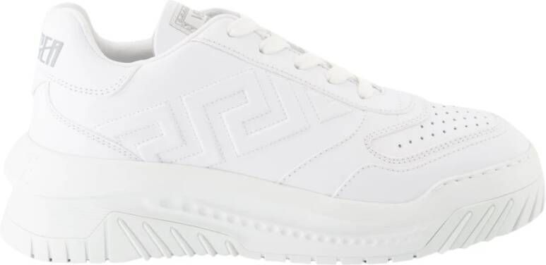 Versace Greca Odissea Veterschoenen van leer White Heren - Foto 5