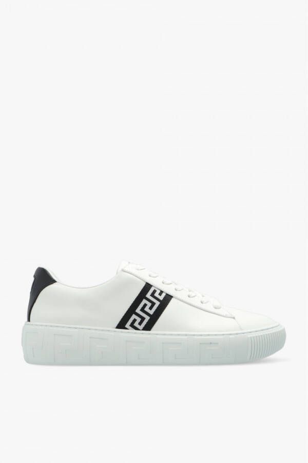 Versace Greca Low-Top Sneakers White Heren