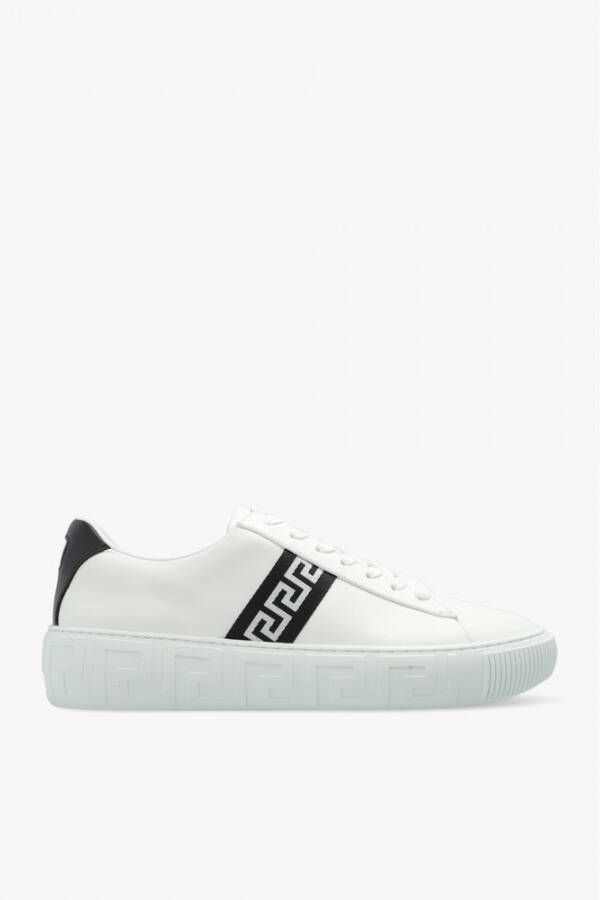 Versace Greca Low-Top Sneakers White