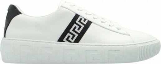 Versace Greca Low-Top Sneakers White