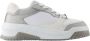 Versace Grijze Leren Sneakers Odissea Stijl Gray Heren - Thumbnail 13