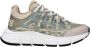 Versace Groene Stoffen Lage Sneakers - Thumbnail 1