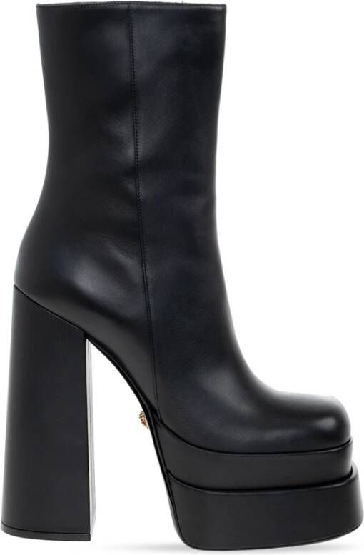 Versace Laarzen met plateauzool Zwart - Foto 1