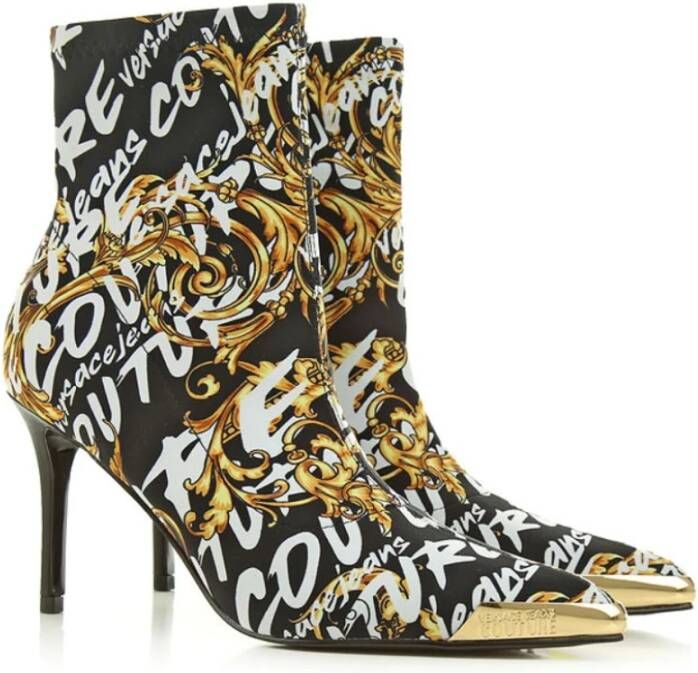Versace Heeled Boots Zwart Dames