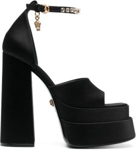 Versace Hoge hiel sandalen Zwart Dames