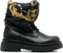 Versace Jeans Couture Zwarte Enkellaarzen voor Dames Black Dames - Thumbnail 1