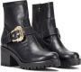 Versace Jeans Couture women& ankle boots booties Mia Baroque Zwart Dames - Thumbnail 16