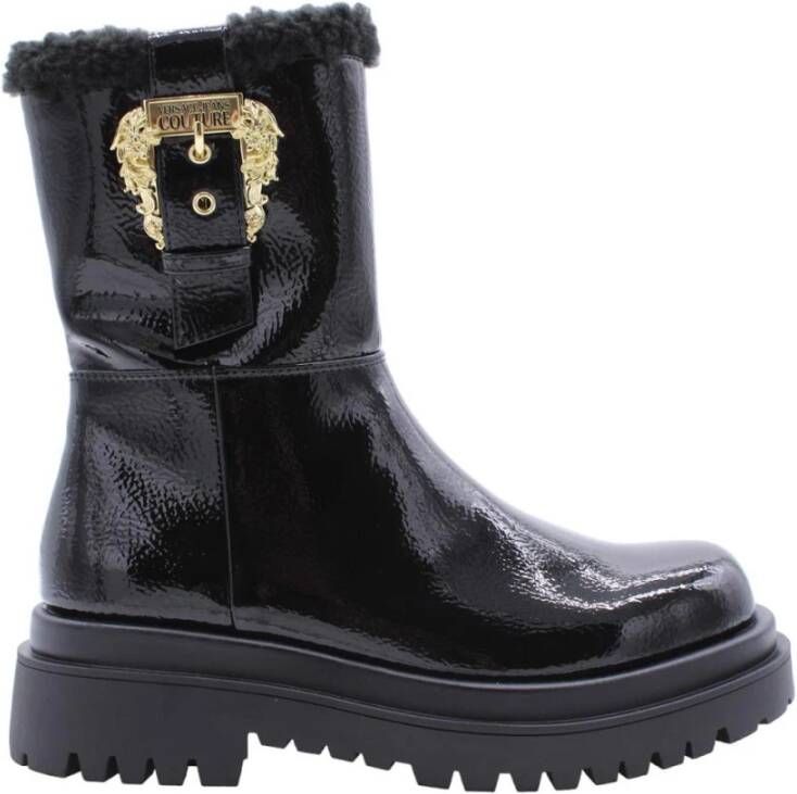 Versace Jeans Couture Ankle Boots Zwart Dames
