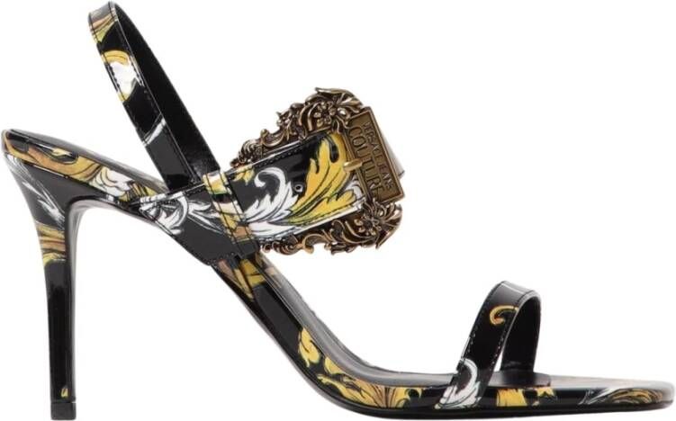 Versace Jeans Couture Baroque Print Sandalen
