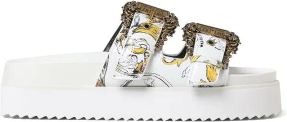 Versace Jeans Couture Barok Sandaal met Dubbele Banden