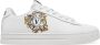 Versace Jeans Couture Baroque Emblem White Leather Sneakers - Thumbnail 1
