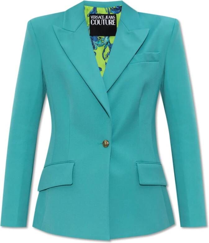 Versace Jeans Couture Blazer met gesloten revers
