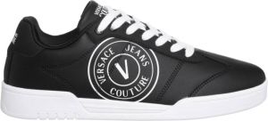 Versace Jeans Couture Brooklyn V-Emblem sneakers Zwart Heren