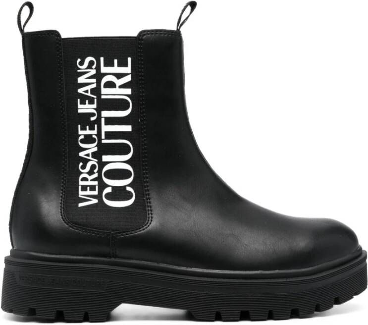 Versace Jeans Couture Chelsea Boots Zwart Heren