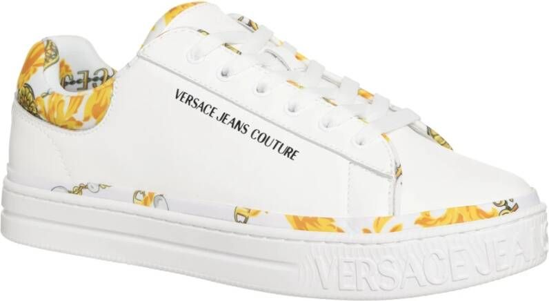 Versace Jeans Couture Court 88 Chain Couture Sneakers Wit Dames