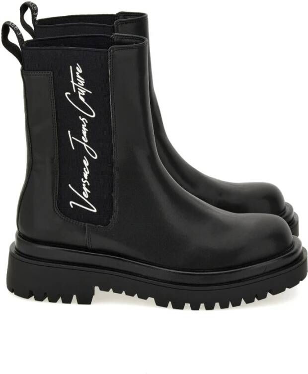 Versace Jeans Couture Drew Dis. 51 Pu+Elastic Schoenen Black Dames