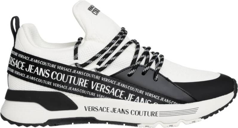 Versace Jeans Couture Vibrante Multikleur Vetersneakers White Heren