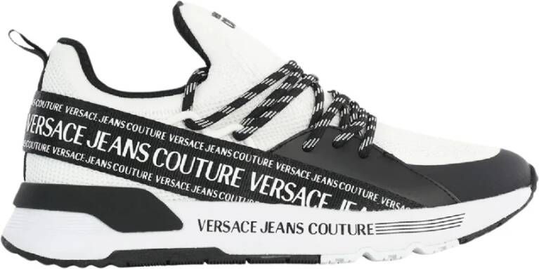 Versace Jeans Couture Dynamische Witte Lage Sneakers White Heren - Foto 3