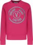 Versace Jeans Couture Framboos Katoenen Sweatshirt met Voorprint - Thumbnail 1