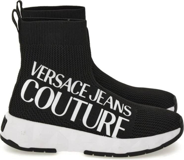 Versace Jeans Couture Gebreide Fondo Atom Dis. SB5 Schoenen Black Dames