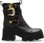 Versace Jeans Couture Zwarte Enkellaarsjes voor Vrouwen Black Dames - Thumbnail 1