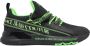 Versace Jeans Couture Groene Sneakers Ronde Neus Platte Hak - Thumbnail 1