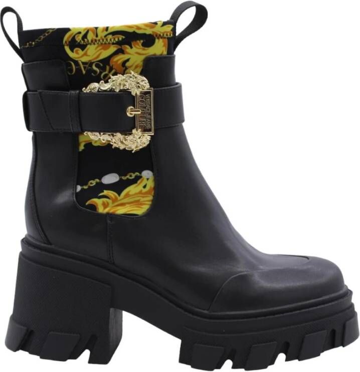 Versace Jeans Couture Hakken Boots Black Dames
