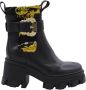 Versace Jeans Couture Zwarte Enkellaarsjes voor Vrouwen Black Dames - Thumbnail 15