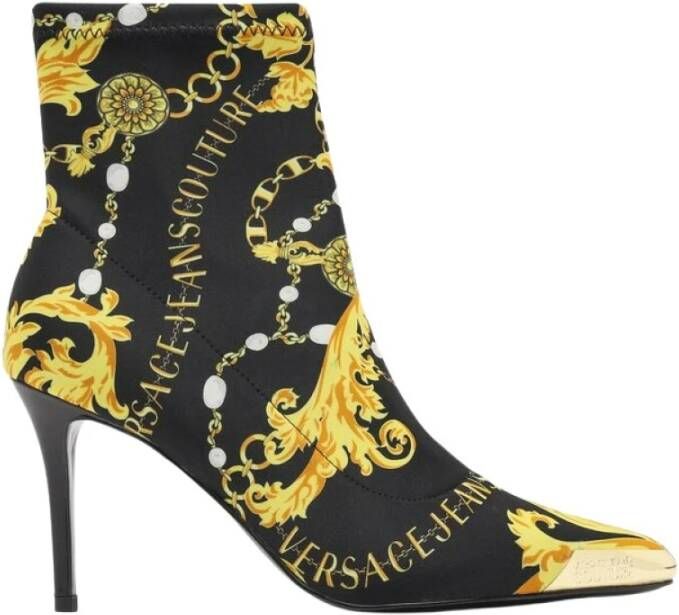 Versace Jeans Couture Heeled Boots Zwart Dames