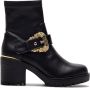 Versace Jeans Couture women& ankle boots booties Mia Baroque Zwart Dames - Thumbnail 3