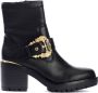 Versace Jeans Couture women& ankle boots booties Mia Baroque Zwart Dames - Thumbnail 27