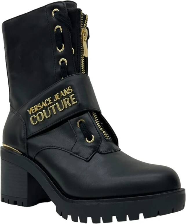 Versace Jeans Couture Heeled Boots Zwart Dames