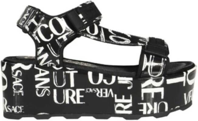 Versace Jeans Couture High Heel Sandals Zwart Dames