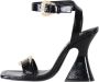 Versace Jeans Couture Zwarte Sandalen voor Stijlvolle Look Black Dames - Thumbnail 1