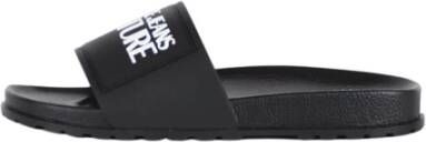 Versace Jeans Couture High Heel Sandals Zwart Heren