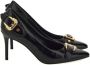 Versace Jeans Couture Zwarte Pumps voor Vrouwen Aw24 Black Dames - Thumbnail 1