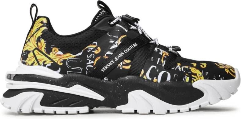Versace Jeans Couture Heren Sneakers: Verrijk je Schoenencollectie Black Heren