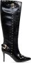 Versace Jeans Couture Zwarte enkellaarzen voor vrouwen Black Dames - Thumbnail 6