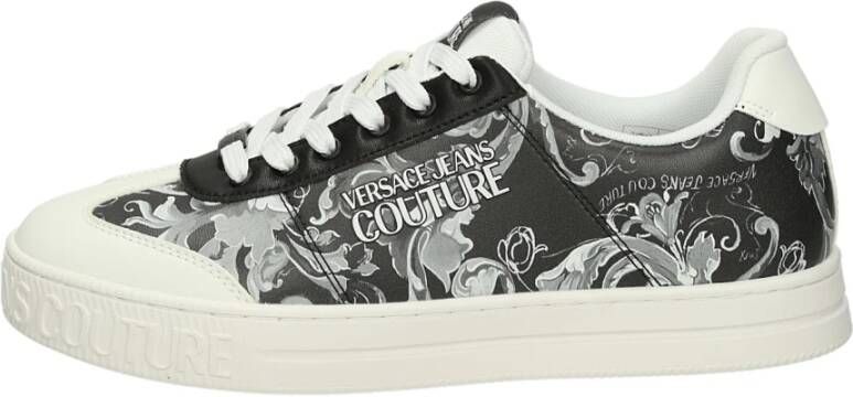 Versace Jeans Couture Lage Leren Sneakers