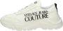 Versace Jeans Couture Lage leren sneakers met uitneembare binnenzool - Thumbnail 1